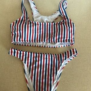 Sport tank high rise cheeky bikini